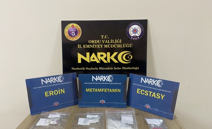 Ordu'da uyuşturucu kaçakçılığı yaptıkları iddiasıyla 3 kişi tutuklandı