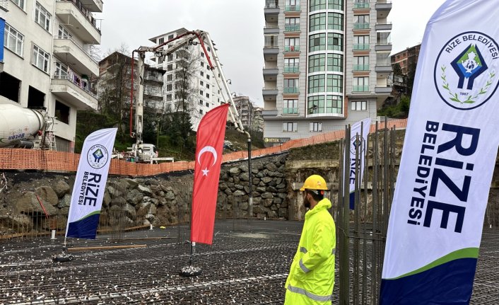 Rize'de Kültür Çarşısı Projesi'nin temeli atıldı