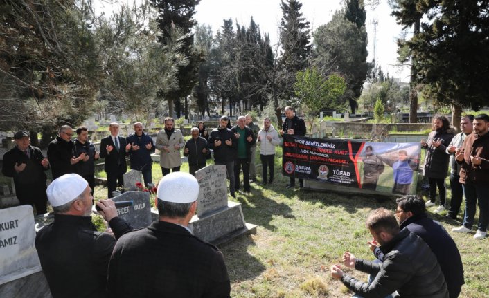 Bafra'da silahlı saldırıda hayatını kaybeden Gezer ve Kurt dualarla anıldı