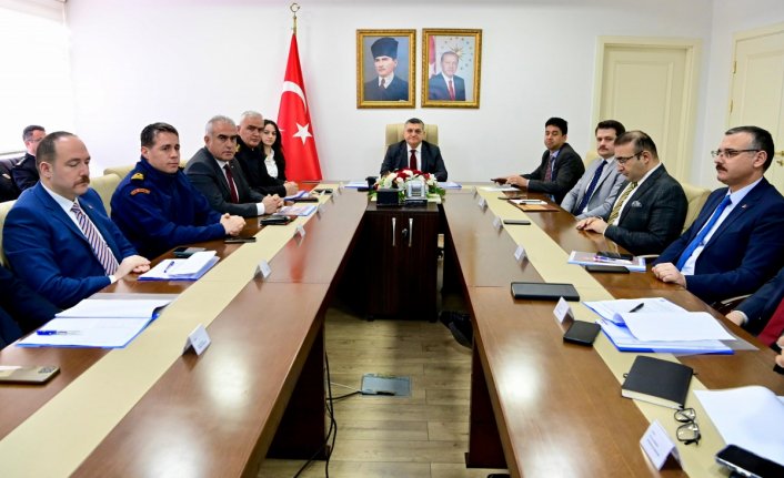 Sinop'ta seçim güvenliği toplantısı yapıldı