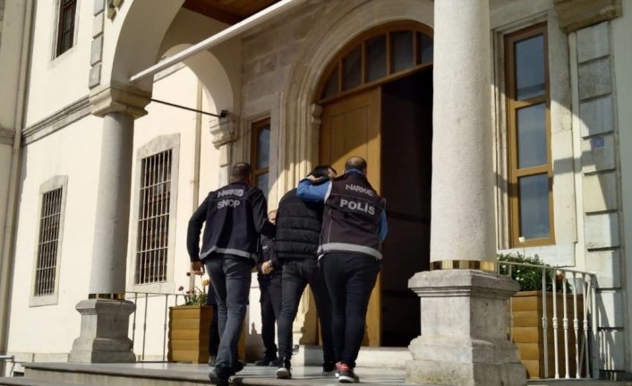 Sinop'ta uyuşturucu operasyonunda yakalanan şüpheli tutuklandı