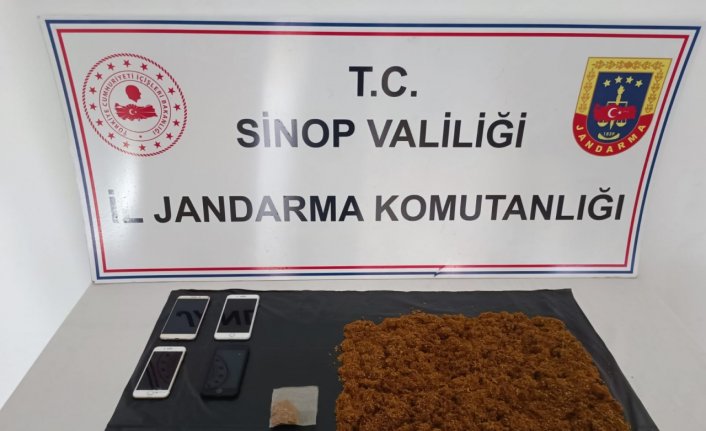 Sinop'taki uyuşturucu operasyonunda 2 kişi yakalandı