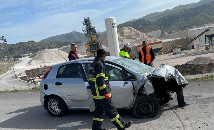 Amasya'da trafik kazasında 1 kişi öldü, 1 kişi yaralandı