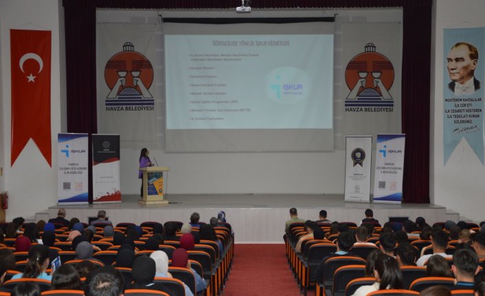 Havza'da kariyer semineri düzenlendi