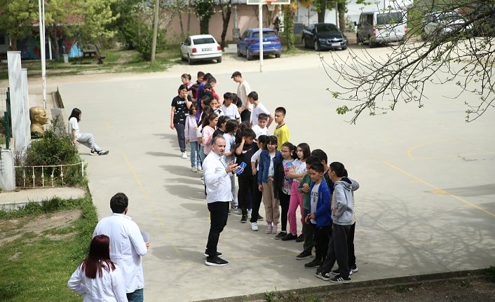 Ordu'da 37 bin 898 öğrencinin skolyoz taramasından geçirilmesi hedefleniyor