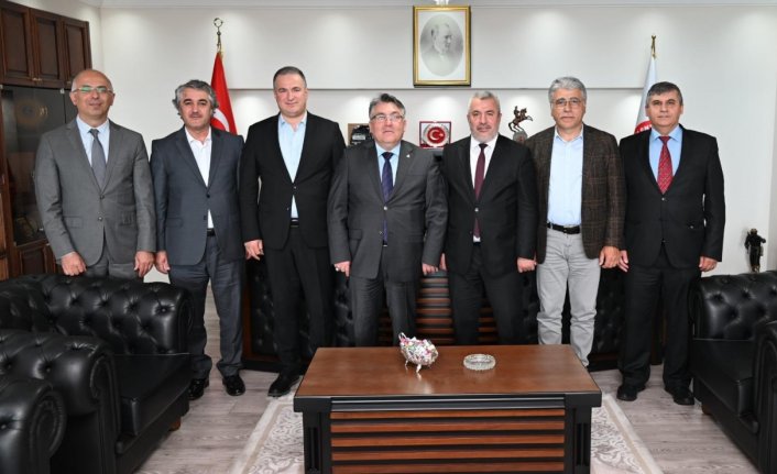 ÖSYM Başkanı Ersoy, Zonguldak BEÜ Rektörü Özölçer'i ziyaret etti