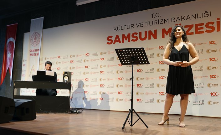 Samsun Devlet Opera ve Balesi müzede konser verdi
