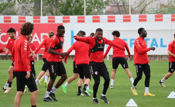 Samsunspor, Adana Demirspor maçının hazırlıklarını sürdürdü
