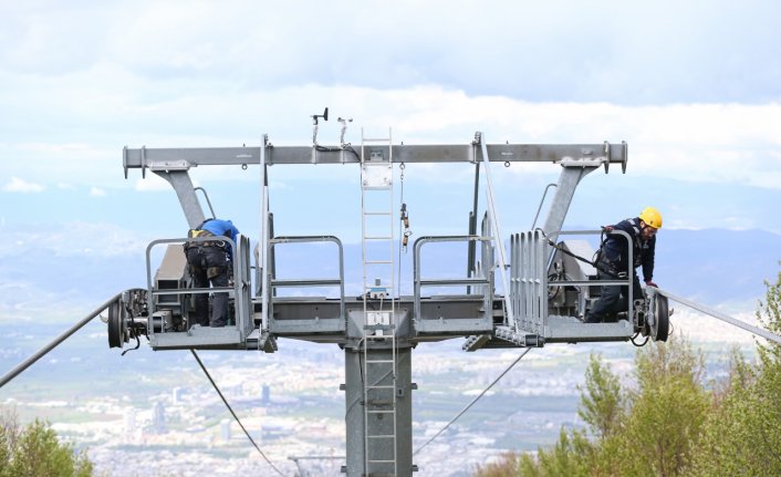 Teleferik sistemlerinde yolcu güvenliği özel bakım ve kontrollerle sağlanıyor