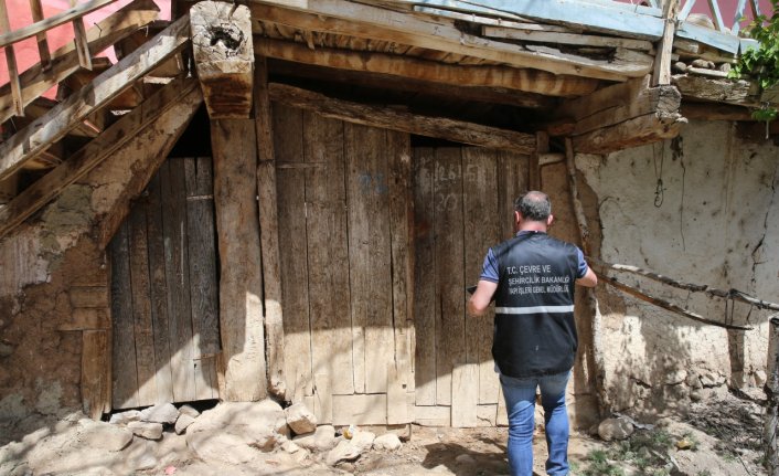 Tokat'ta depremlerin ardından hasar tespit çalışması sürüyor