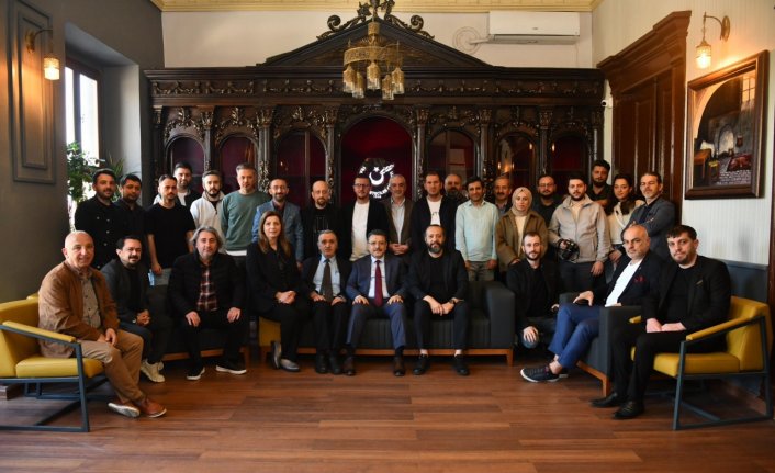 Trabzon Büyükşehir Belediye Başkanı Genç, TGC'yi ziyaret etti: