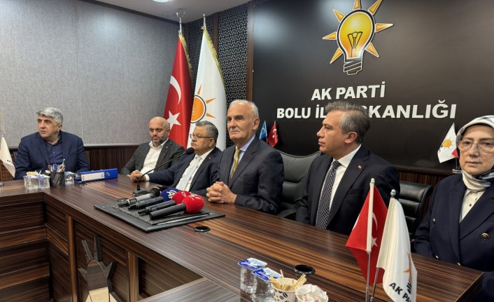 AK Parti Genel Başkan Yardımcısı Yılmaz, Bolu'da konuştu: