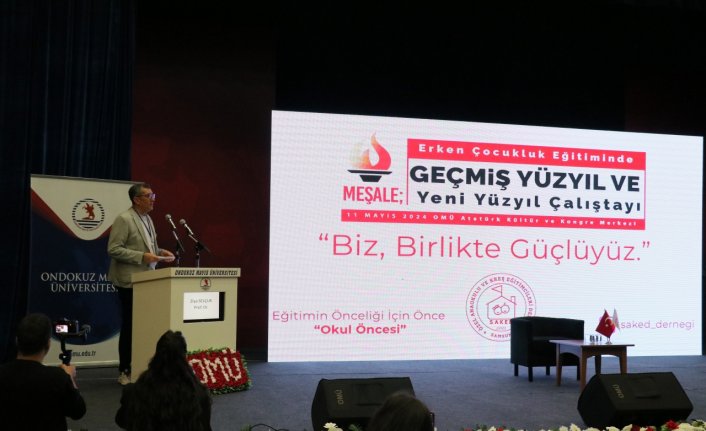 Eski Milli Eğitim Bakanı Selçuk “Erken Çocukluk Eğitiminde 100 Yıl Çalıştayı“nda konuştu: