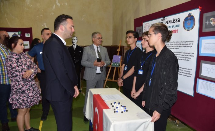 Görele'de öğrencilerin hazırladığı projeler tanıtıldı