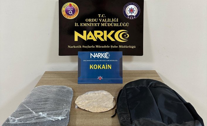 Ordu'da uyuşturucu ele geçirilen otomobildeki 3 kişiden 2'si tutuklandı