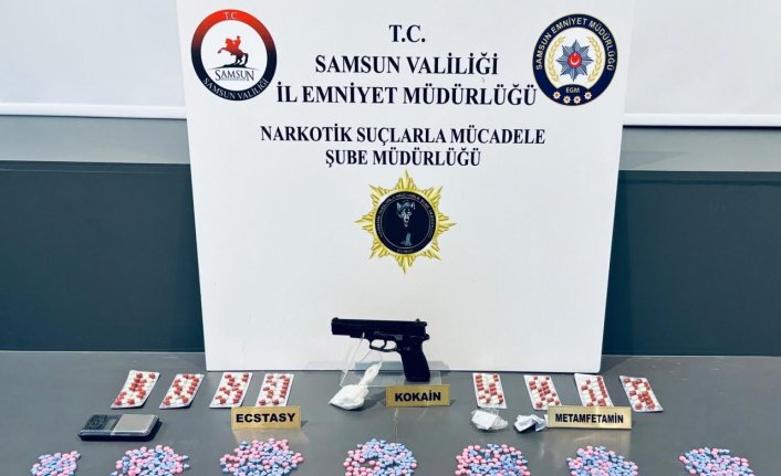 Samsun'da uyuşturucu operasyonunda bir zanlı yakalandı