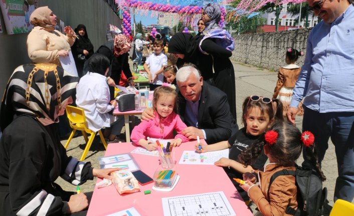Trabzon'da anasınıfı öğrencilerine yönelik şenlik düzenlendi