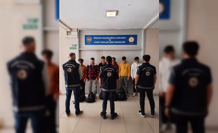 Zonguldak'ta 6 düzensiz göçmen yakalandı