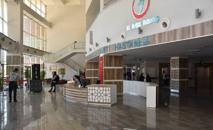 Gümüşhane Devlet Hastanesi'nde 242 bin hastaya hizmet verildi