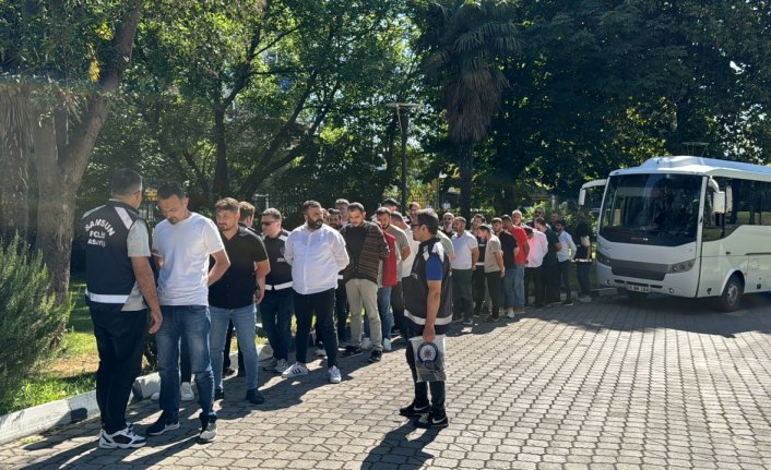 Samsun merkezli “change araç“ operasyonunda 4 zanlı tutuklandı