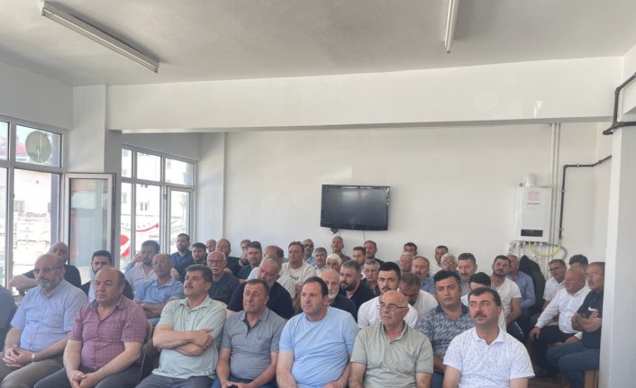 Ladik Motorlu Taşıyıcılar Kooperatifi Başkanlığına Şaban Tektaş yeniden seçildi