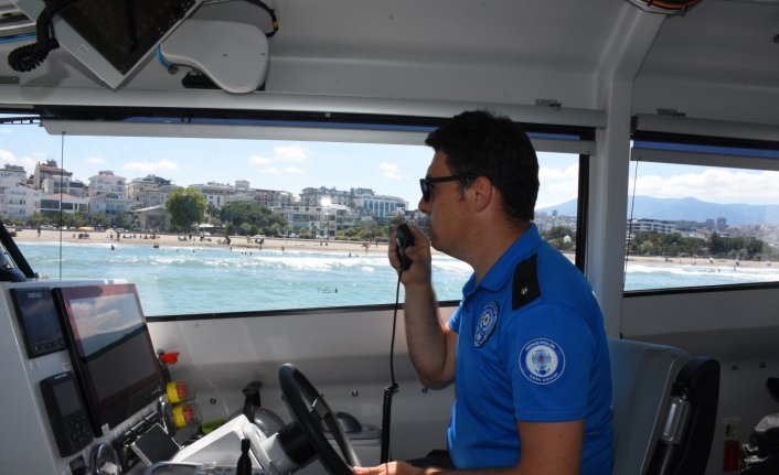 Samsun Emniyeti boğulmalara karşı havadan, karadan ve denizden uyardı