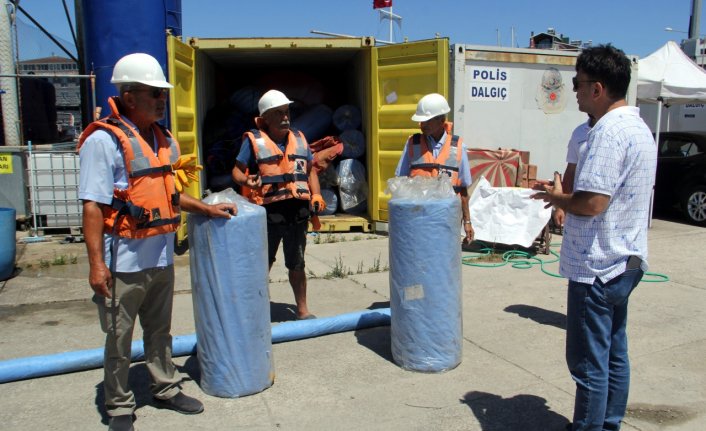 Sinop'ta deniz kirliliğine karşı acil müdahale tatbikatı yapıldı