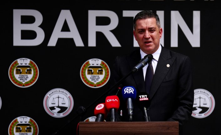 Adalet Bakanı Yılmaz Tunç, Bartın Barosu Yeni Hizmet Binasının açılışında konuştu: