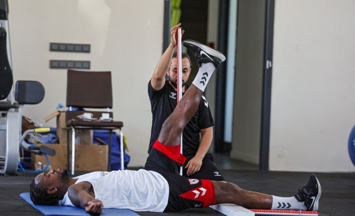 Samsunspor, yeni sezon hazırlıklarını sürdürdü
