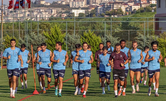 Trabzonspor, Ruzomberok maçı hazırlıklarına devam etti