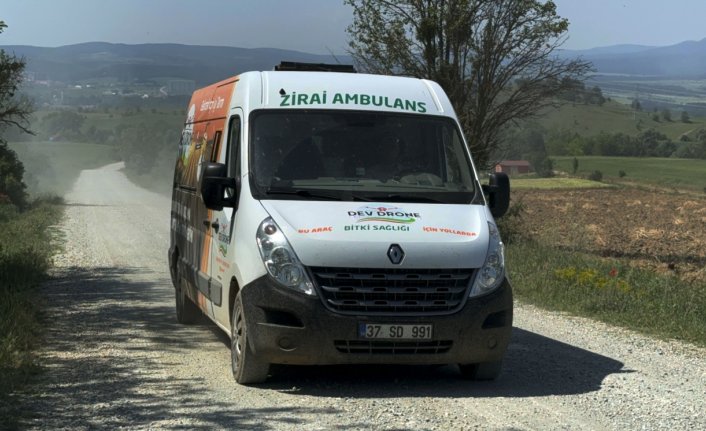 “Zirai ambulans“ bitki sağlığı için tarlalarda