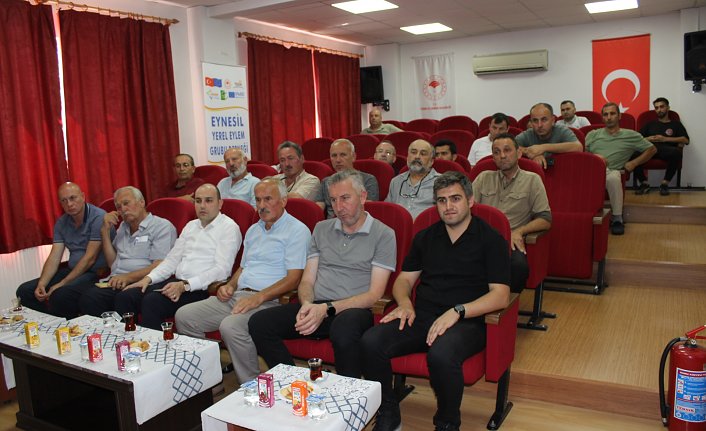Eynesil'de TKDK destekleri toplantısı yapıldı