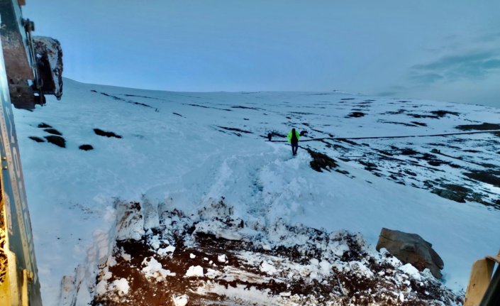 Giresun'da yaylada kar ve tip nedeniyle mahsur kalan 2 kişi kurtarıldı