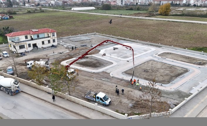 Bafra'da “Çocuk Trafik Eğitim Parkı“ çalışmalarında sona gelindi