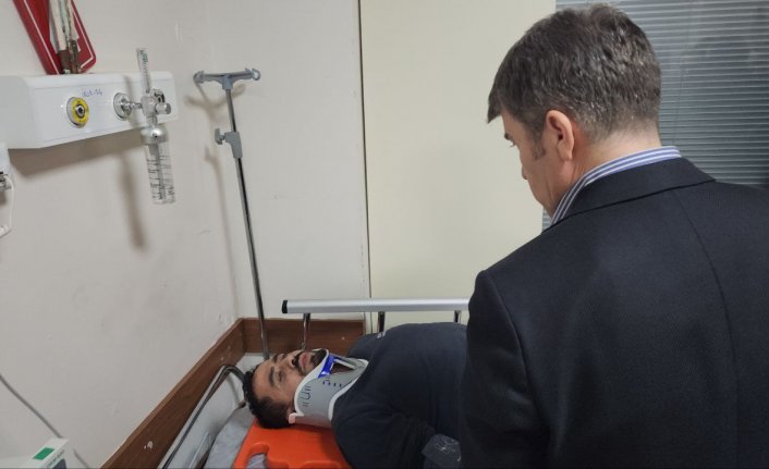 Amasya'da maden ocağında göçük altında kalan işçi kurtarıldı