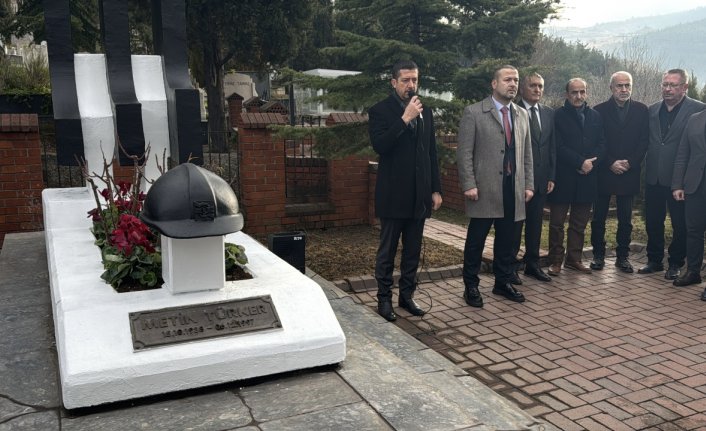 Karabük'te Metin Türker mezarı başında anıldı