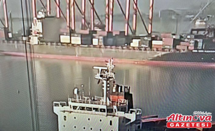 Mersin'de denizi kirleten gemiye 20 milyon 484 bin 576 lira ceza kesildi