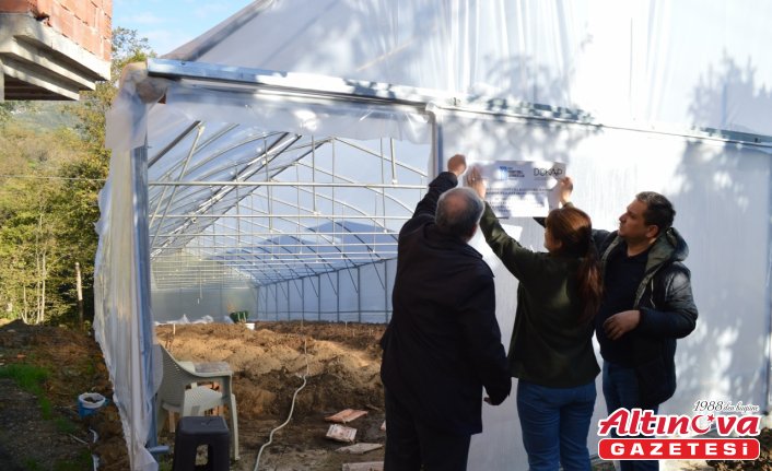Ordu'da yükümlülerin topluma kazandırılması için tarımsal destek sağlandı