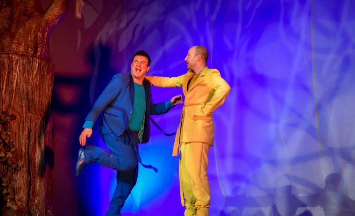 Taşköprü'de “Sihirli Kutu“ tiyatro oyunu sahnelendi