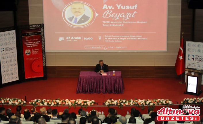 TOGÜ'de “Türkiye'nin Yeni Dünya Düzenindeki Yeri ve Türkiye Yüzyılı“ konferansı yapıldı