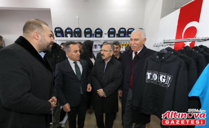 TOGÜ'de üretilen ürünlerin satıldığı dükkan açıldı