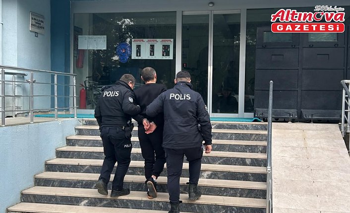 Alaçam'da 10 yıl 9 ay hapis cezası bulunan hükümlü yakalandı