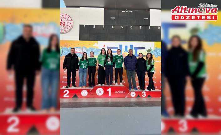 Alaçamspor Bocce Takımı sporcusu Selma Kalanç, raffada Türkiye ikincisi oldu