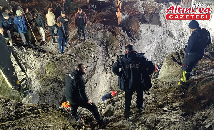 Amasya'da sondaj çalışması sırasında meydana gelen göçükte 2 işçi hayatını kaybetti