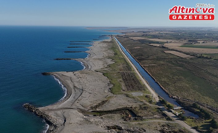 Bafra Ovası'nda su baskınlarını önlemek amacıyla denizde 22 mendirek yapılacak