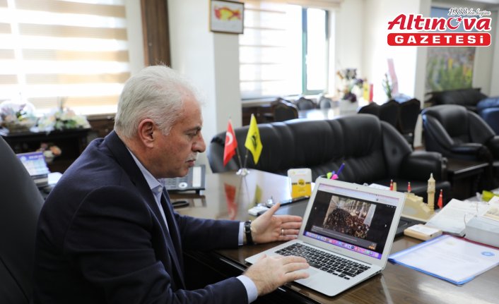 Bayburt Belediye Başkanı Mete Memiş, AA'nın “Yılın Kareleri“ oylamasına katıldı