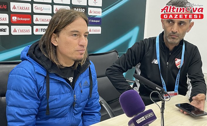 Boluspor-Adanaspor maçının ardından