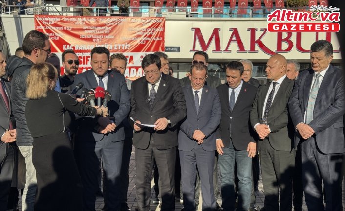 CHP'li belediye başkanları Bolu'da basın açıklaması yaptı