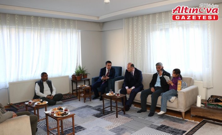 Giresun Valisi Serdengeçti, organları bağışlanan gencin ailesini ziyaret etti