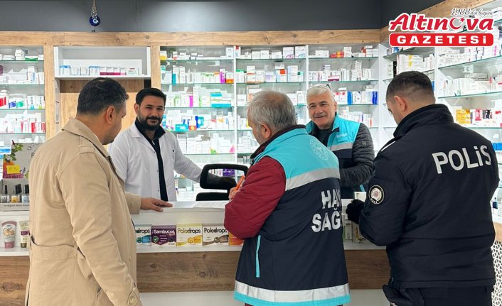 Havza'da sahte ve yasa dışı ilaç denetimi yapıldı